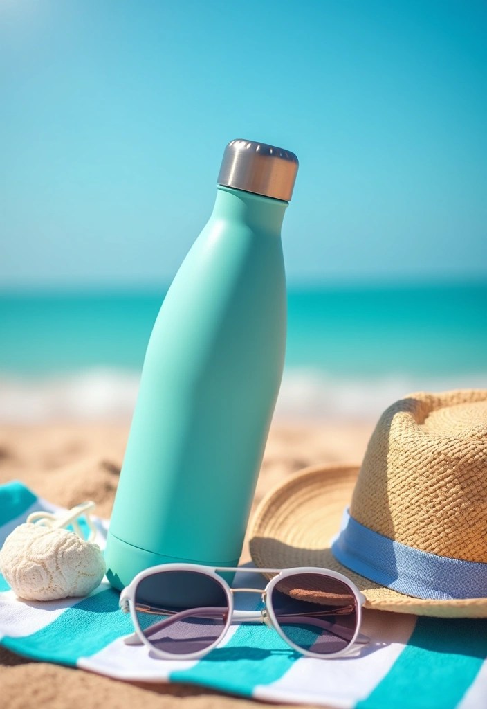 10 Beach Must Haves for Your Summer Vacation That Will Change Your Life! - 2. Insulated Water Bottle