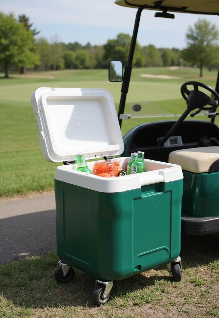 10 Must-Have Golf Gifts for Your Boyfriend, Husband, or Dad (You Won't Believe #7!) - 9. Golf Cart Cooler